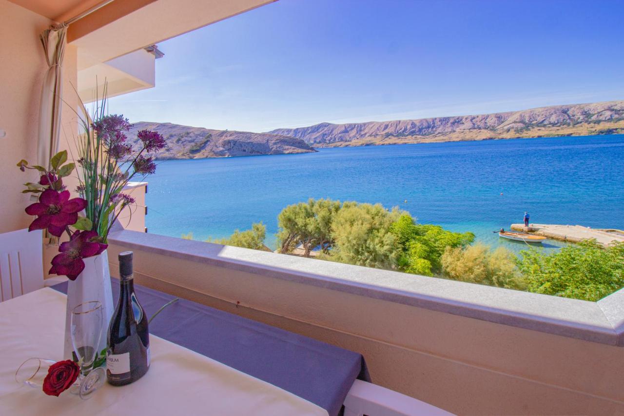 Apartments Galapagus privat beach&boat dock Metajna Extérieur photo